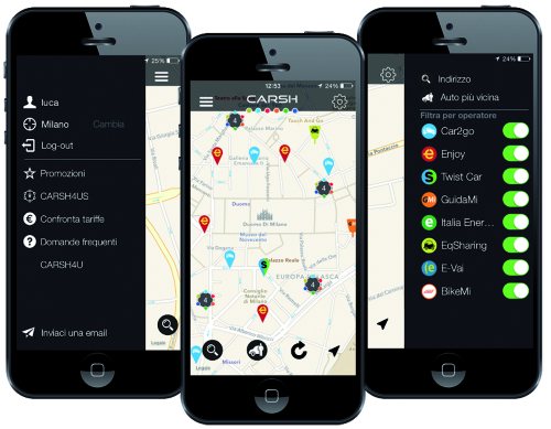 L’App per tutti… i car sharing