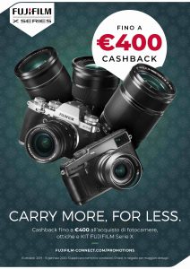 Cashback Serie X Fujifilm